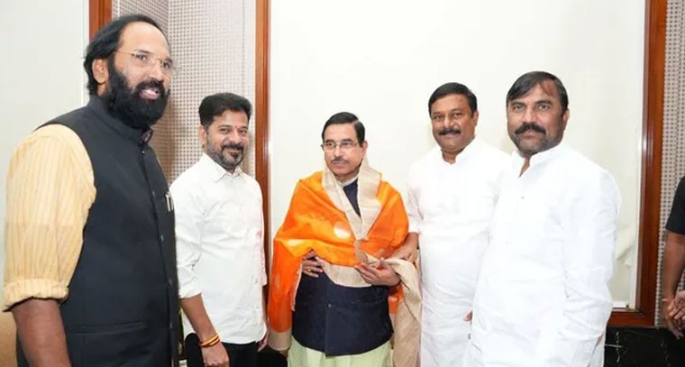 కేంద్ర మంత్రిని కలిసిన నిర్మల్ ఎమ్మెల్యే