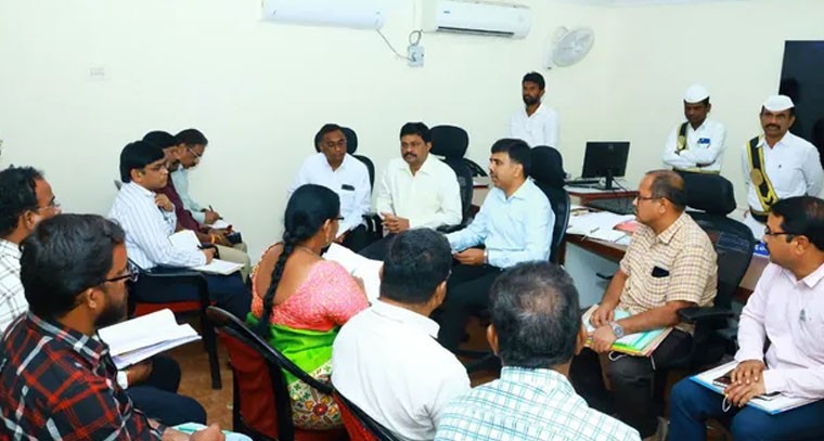 ఇంటర్ పరీక్షలకు జిల్లాలో 45 పరీక్ష కేంద్రాలు ఏర్పాటు.