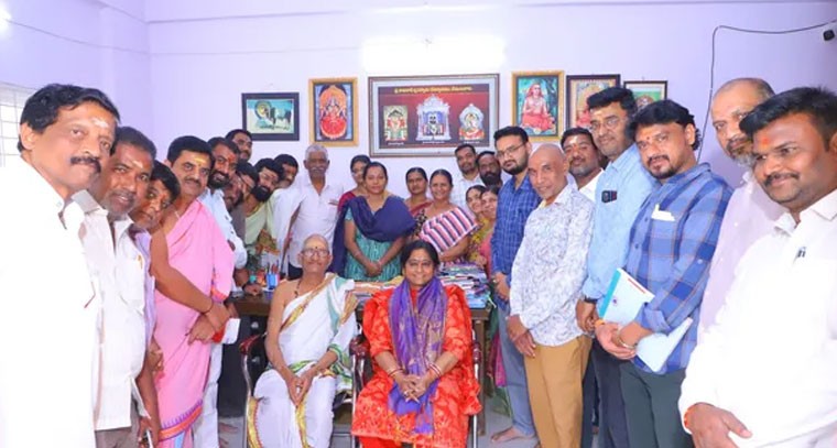 మహాశివరాత్రి జాతర విజయవంతం – ఆలయ ఈవో ఘన సన్మానం