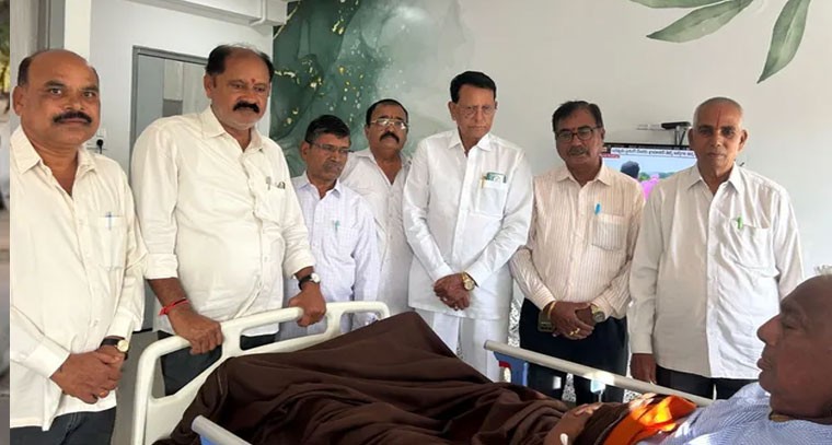 మాజీ పీసీసీ అధ్యక్షులు వి. హనుమంతరావుకు అస్వస్థత