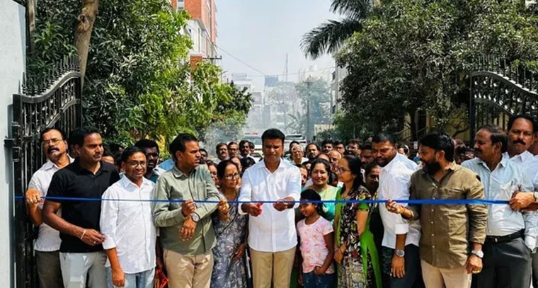 వైష్ణోయి ఎంక్లేవ్‌లో పార్క్‌ను ప్రారంభించిన ఎమ్మెల్యే