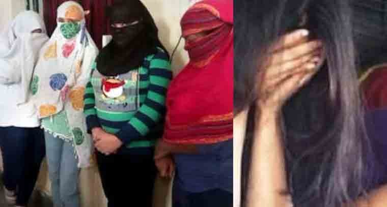 హైదరాబాద్ లో విదేశీ  వ్యభిచార ముఠా గుట్టురట్టు 
