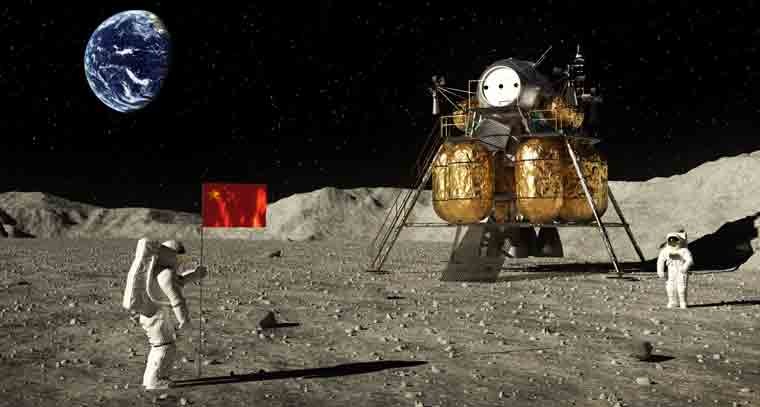 కొనసాగుతున్న చైనా చంద్రుడిపైకి వ్యోమగాములను పంపే ప్రణాళికలు