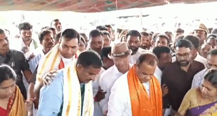 MRO, MDO కార్యాలయ నిర్మాణ పనులకు శంకుస్థాపన