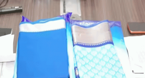 తెలంగాణలో ఇందిరమ్మ చీరల పంపిణీకి బ్రేక్