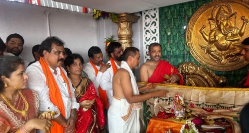 శ్రీరామనవమి వేడుకల్లో ఆదిలాబాద్ ఎమ్మెల్యే