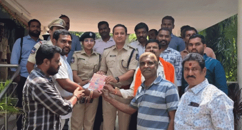 కామారెడ్డిలో విశ్వహిందూ పరిషత్, బజరంగ్ దళ్ ఆధ్వర్యంలో హనుమాన్ విజయ యాత్ర