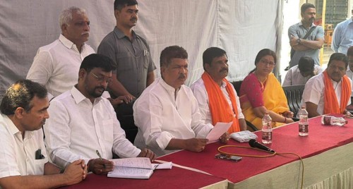 శ్రీరామనవమికి సంబంధించి ఏర్పాట్లపై సమీక్ష సమావేశం