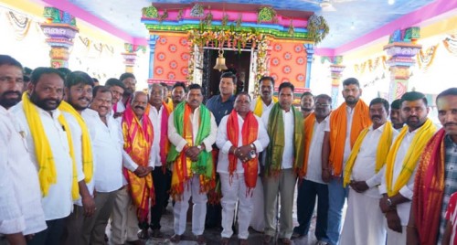 నూతన దేవాలయాల నిర్మాణాలకు సంపూర్ణ సహకారం  :  పటాన్చెరు ఎమ్మెల్యే గూడెం మహిపాల్ రెడ్డి 