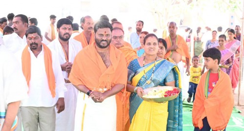 సొంత నిధులతో చిట్కుల్ లో రామ మందిర నిర్మాణం