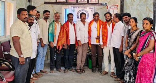 పిట్లం స్వర్ణకార సంఘం నూతన కార్యవర్గానికి ఘన సన్మానం
