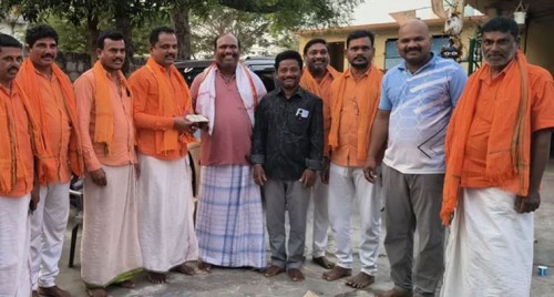 గొర్లవీడులో రామాలయ నిర్మాణానికి రూ. 50 వేల విరాళం