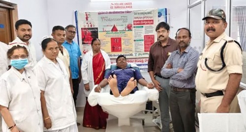 తలసేమియా రోగులకు అండగా సింగరేణి రక్తదాన శిబిరం