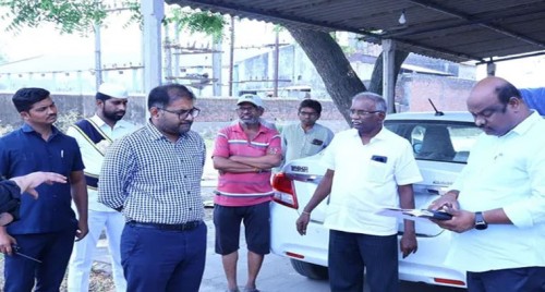 అన్‌ లోడింగ్‌ను రెట్టింపు వేగంతో పూర్తి చేయాలి: కలెక్టర్