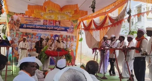 వాజిద్‌నగర్ లో అఖండ నామ సప్తాహం: భక్తితో పులకించిన ఆనంద్‌పల్లి